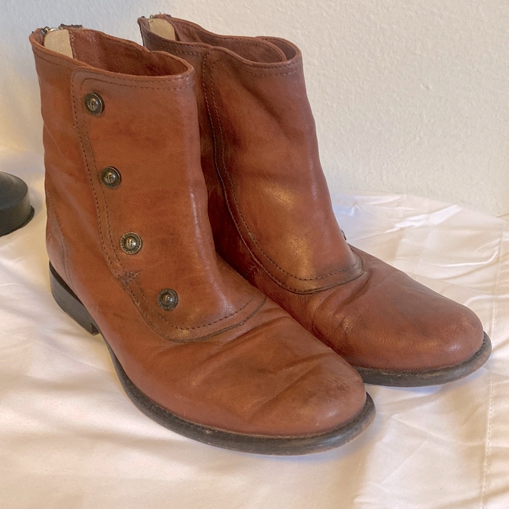 Frye Phillip Military Back Zip